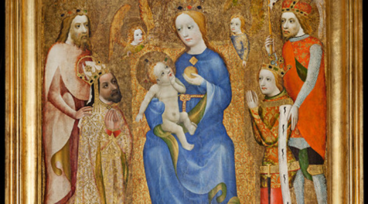 Křížem krážem Národní galerií Praha - Karel IV. a Votivní obraz Jana Očka z Vlašimi