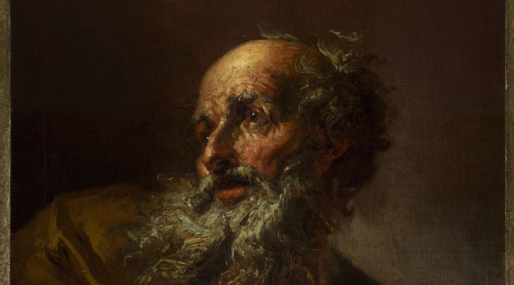 Křížem krážem Národní galerií Praha - Petr Brandl, Simeon s  Ježíškem